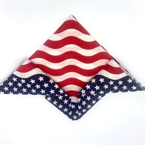 Americana Red White and Blue Bandana